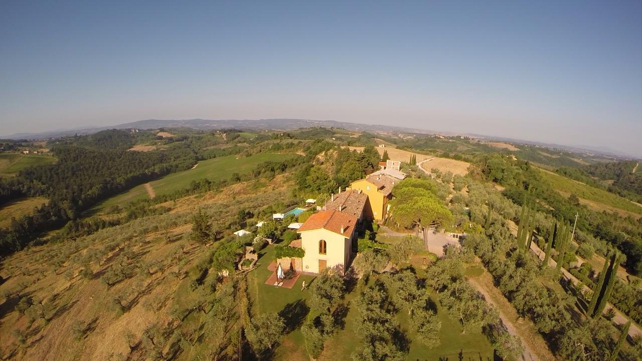 蒙特斯佩尔托利La Rocca Di Montalbino公寓 外观 照片