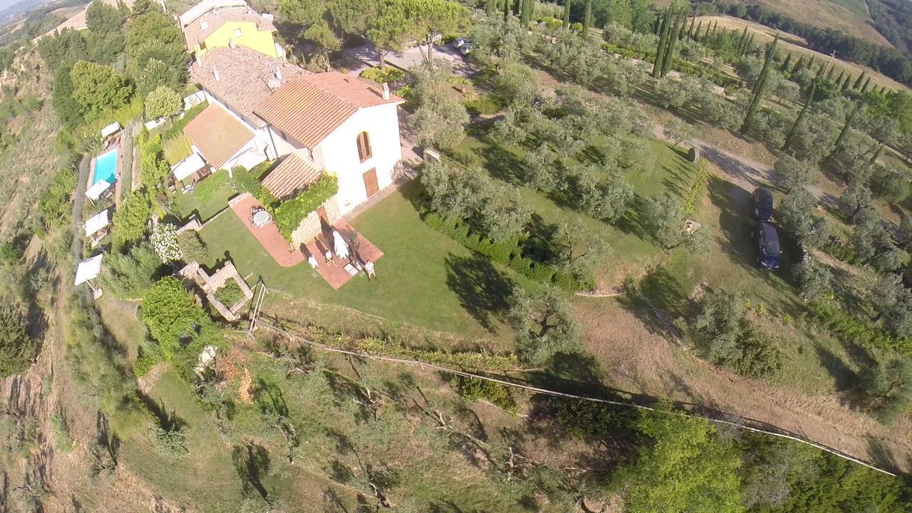 蒙特斯佩尔托利La Rocca Di Montalbino公寓 外观 照片