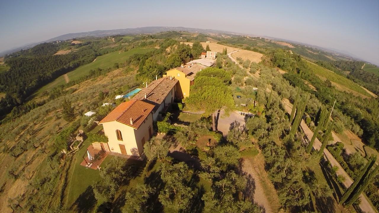 蒙特斯佩尔托利La Rocca Di Montalbino公寓 外观 照片