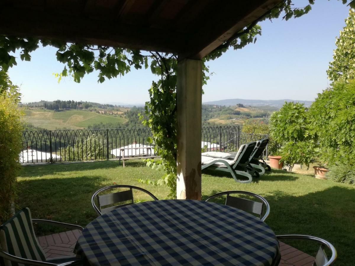 蒙特斯佩尔托利La Rocca Di Montalbino公寓 外观 照片